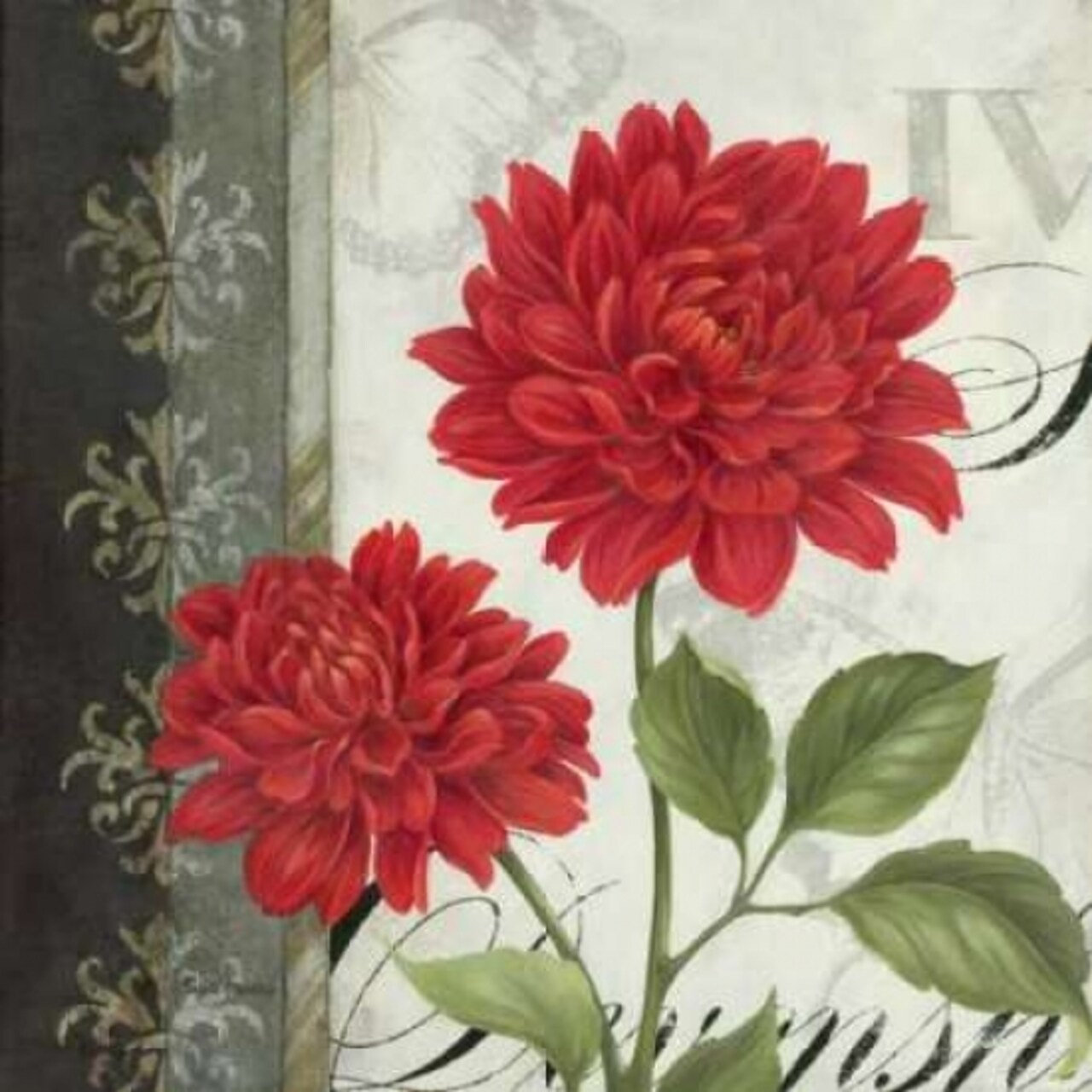 Etude en Rouge I Poster Print by Pamela Gladding - Item # VARPDXGLA510